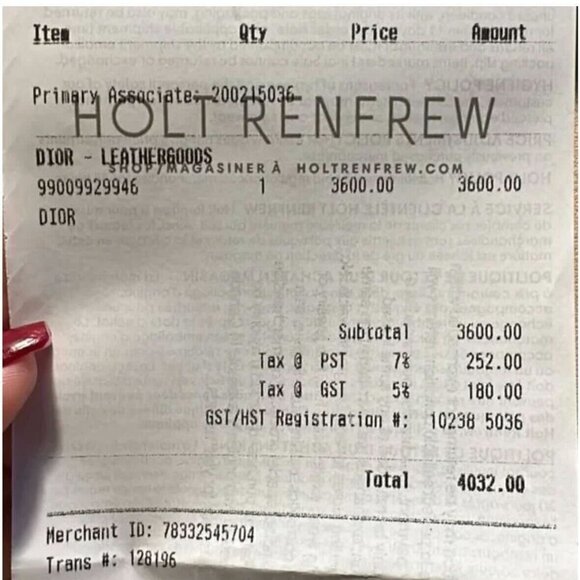 My Dior Mini Clutch Bag Black Patent - Picture 5 of 5